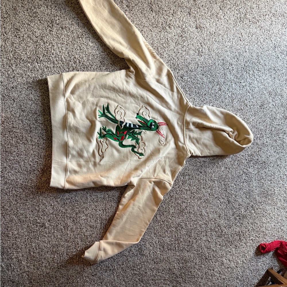 Kim Shui Beige hoodie - Picture 4 of 5